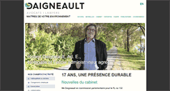 Desktop Screenshot of daigneaultinc.com